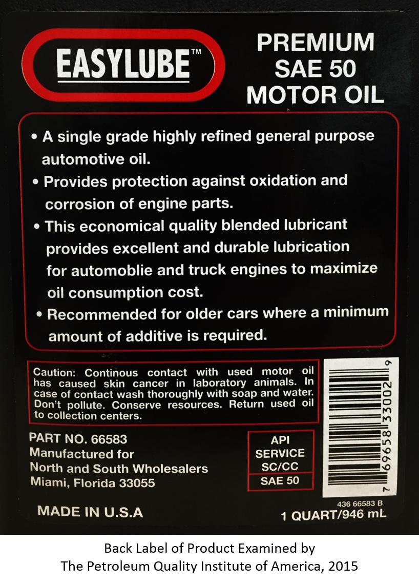 back label