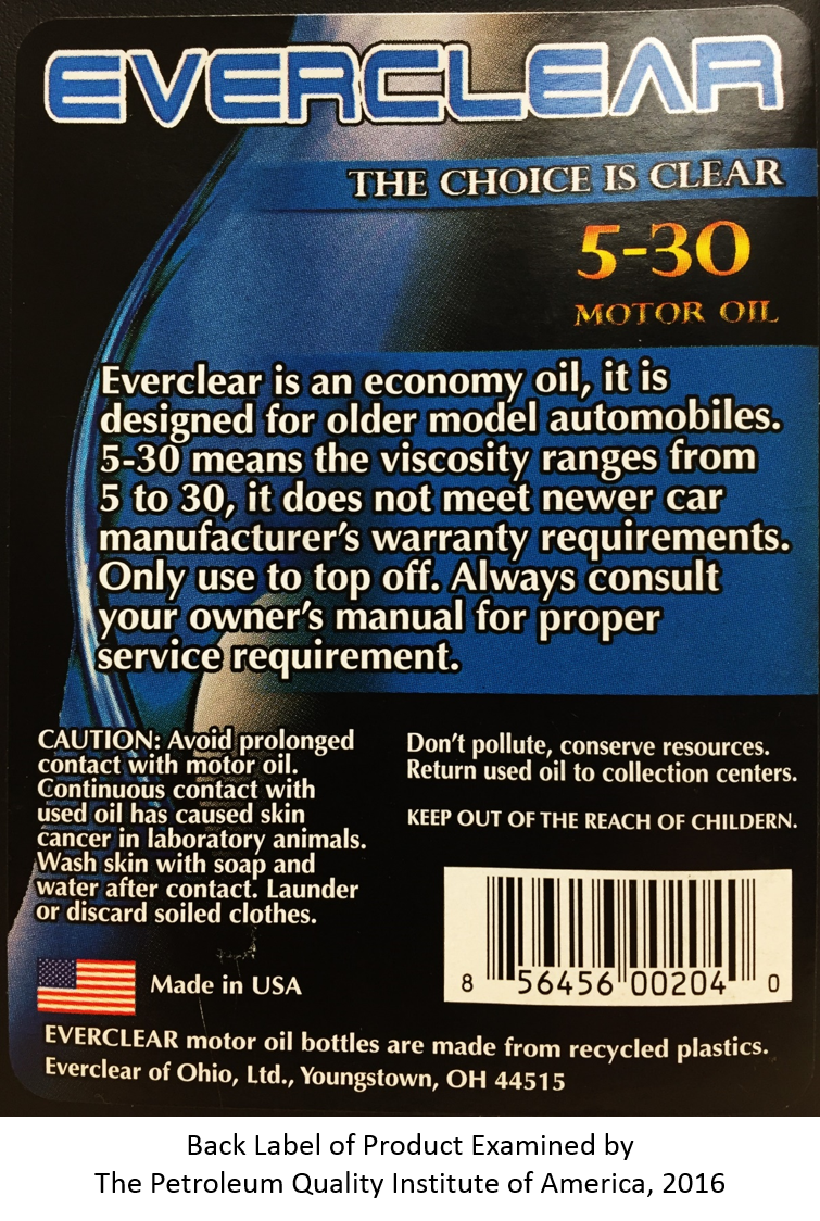 back label