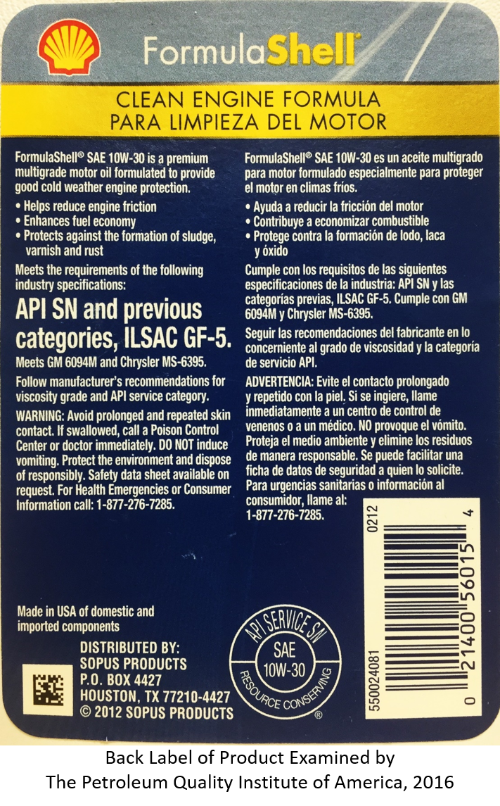 back label