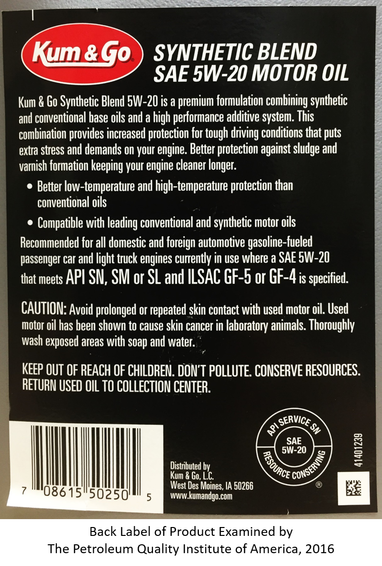 back label