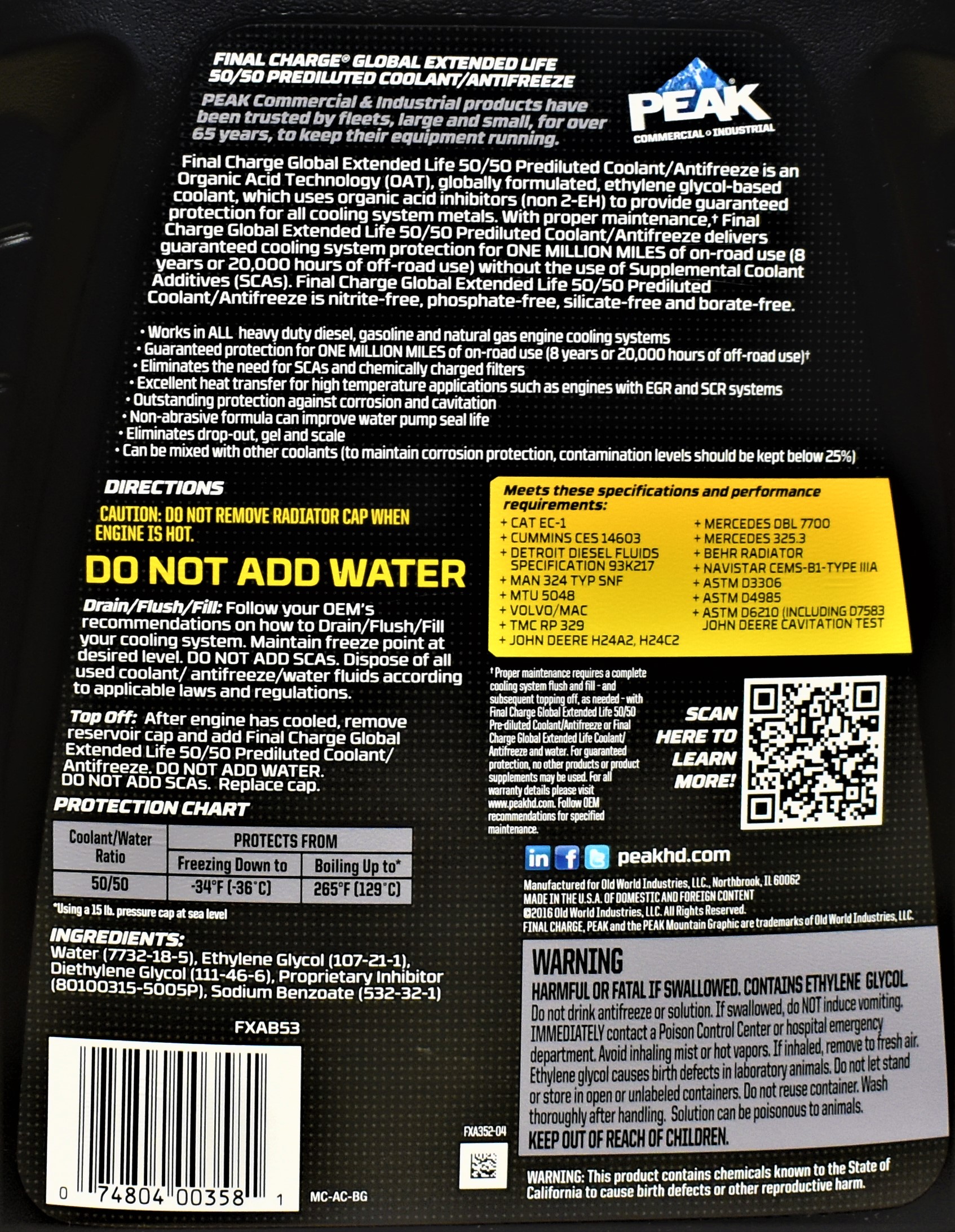 back label