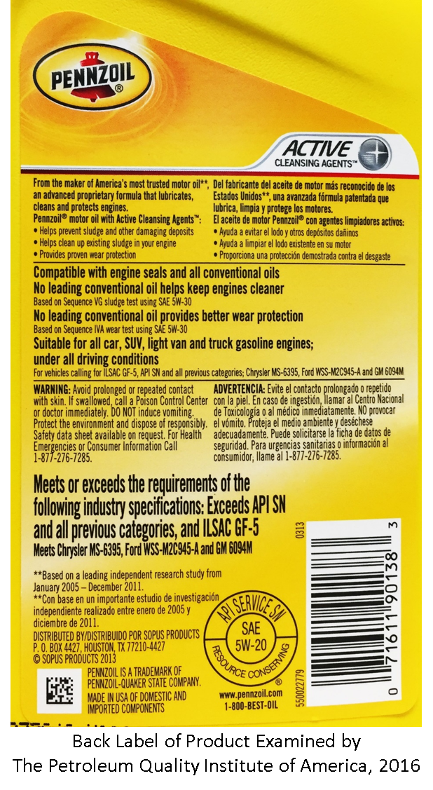 back label