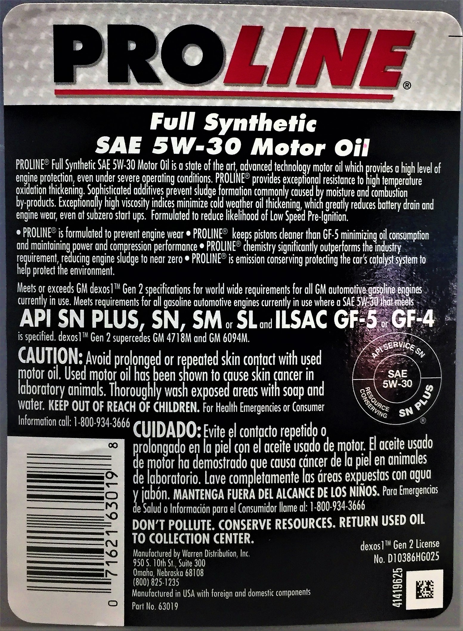 back label