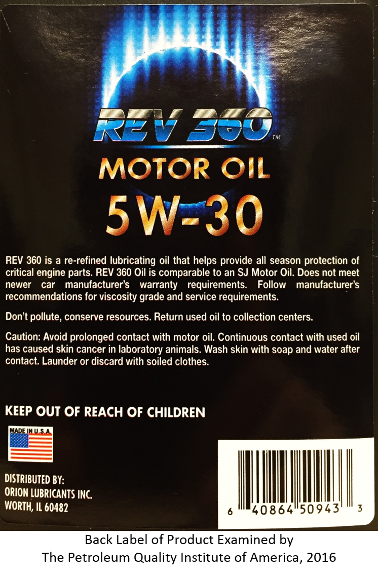 back label