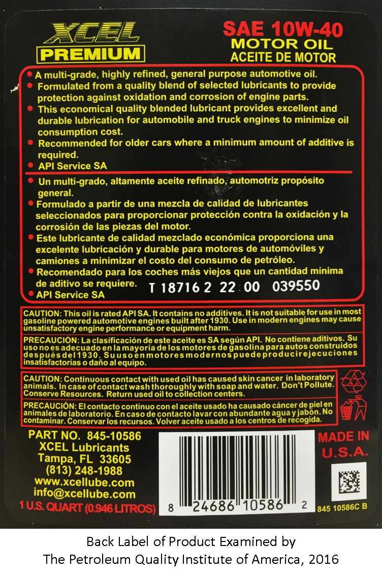 back label