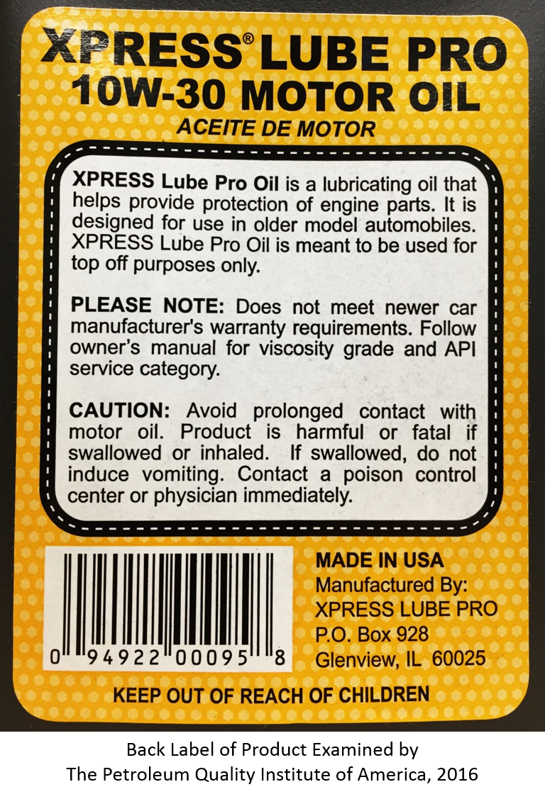 back label