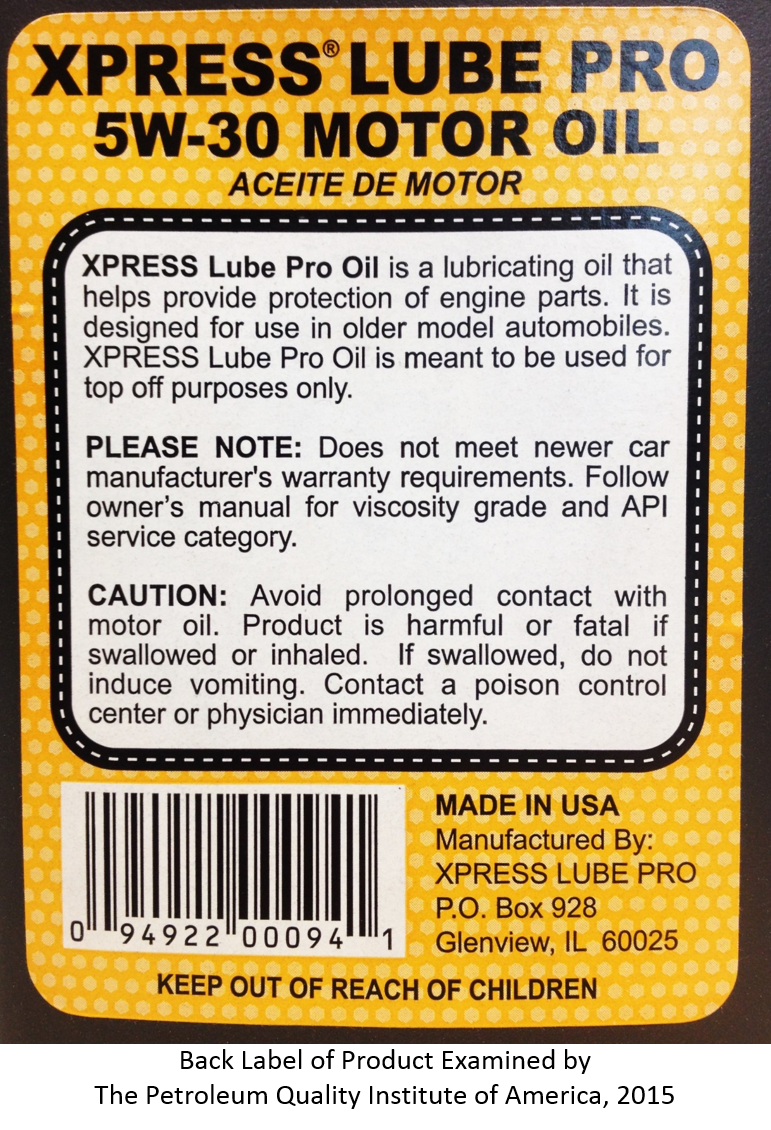 back label